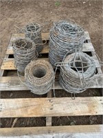 (5) Partial Rolls of Assorted Wire