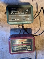 (2) Electric Fence Chargers