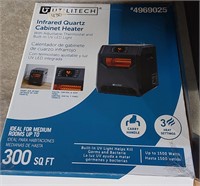 Infrared Quartz Cabinet Heater