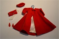 Mattel Barbie Red Flare #0939 Outfit Ensemble 1963