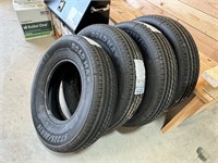 (4) 235/80/16 10 Ply Trailer Tires