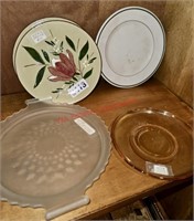 Vintage Plates and Platters (back room)