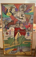 Large Artwork - 6ft Tall by 42in Wide (living