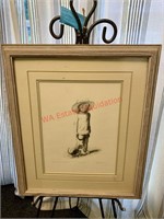 Signed and Numbered “Walking Sammy” (living room)