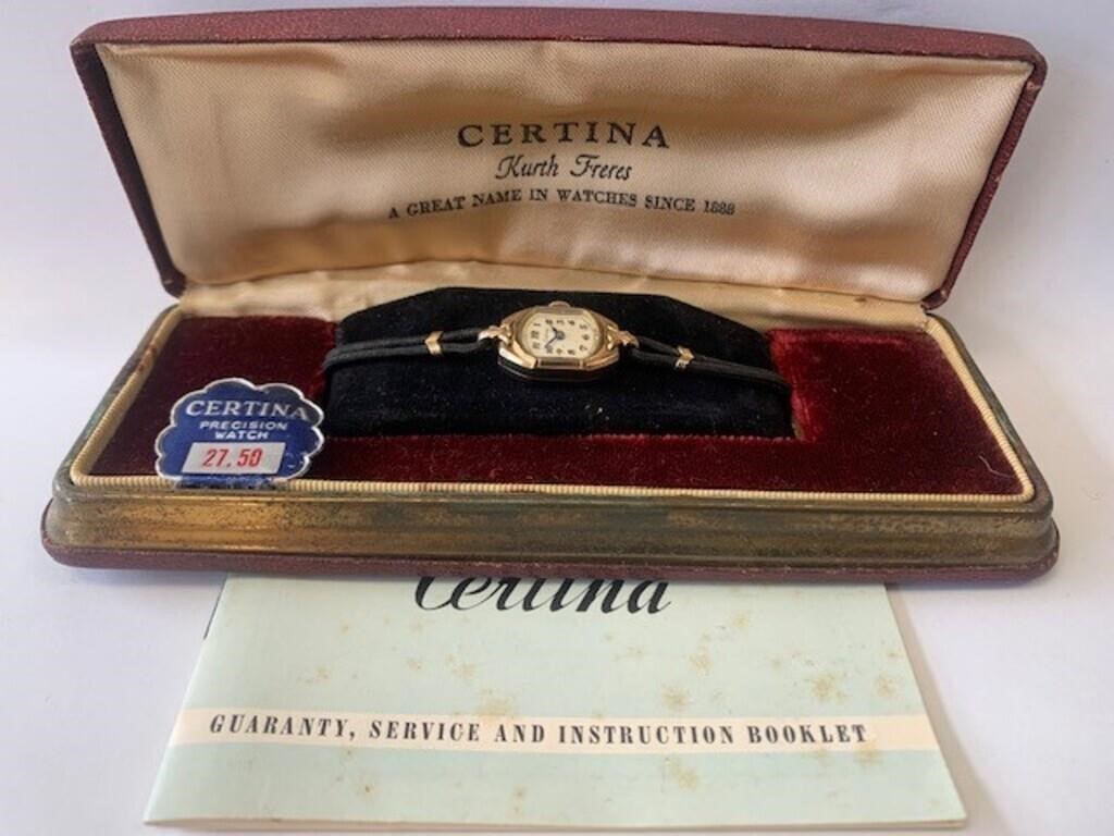 Certina Ladies Wrist Watch NOS