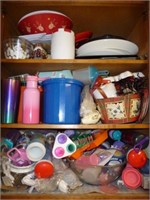Contents of Kitchen Cupboard - Cabinet Full!