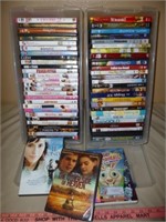DVD Movie Collection - Double Storage Tote Lot