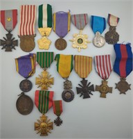 16 Piece Selection of Military Medals