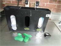 GLOVE DISPENSER AND OVEN THEMOMETER
