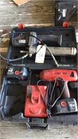 Snap-On cordless grease gun, impact, charger and
