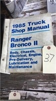 1985 Ford Ranger Bronco 2 shop manual