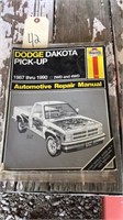‘87-‘90 Dodge Dakota truck manual
