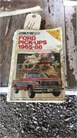 ‘65-‘86 Ford truck manual, Chiltons