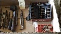 punches, chisels,brake tools etc