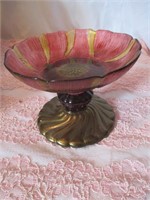LOT 148 VINTAGE PRESENTATION DISH...7 INCHES WIDE