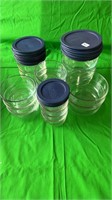 Pyrex & AH Glass Lidded Storage Containers