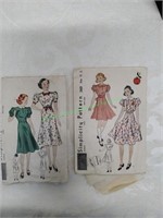 2 Vtg Simplictity Patterns