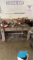 All contents on workbench