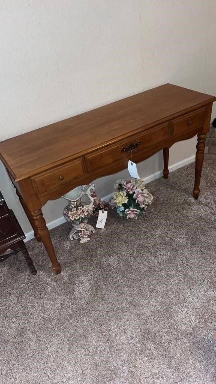 Maple Sofa Table 
48” long, 16” wide 28” tall