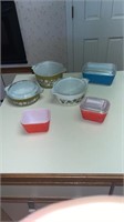 Vintage covered dishes