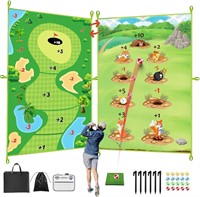 Golf Game Mat IndoorOutdoor GamesAdults and Family