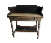 Antique Washstand Sanitary Table / Writing Desk