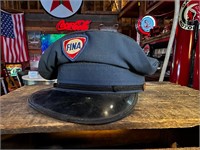 Vintage Fina Gas Attendant Uniform Hat