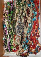 Assorted Costume Jewelry Beaded Necklaces