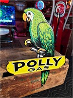12 x 18” Repro Polly Metal Sign