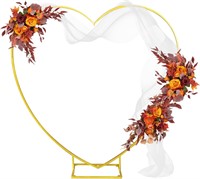 $104 6.5' Heart Shaped Wedding Arch