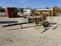 Pull-Type 8 Wheeled Hay Rake