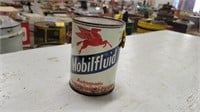 Mobil Fluid Oil Can