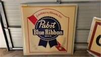 Pabst Plastic Sign