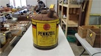 Pennzoil Motor Oil 5 Gallon Pail