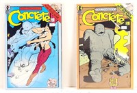 2 Dark Horse Comics CONCRETE #4 et #5 1987 MINT