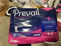 PREVAIL OVERNIGHT PADS