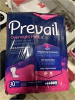 PREVAIL OVERNIGHT PADS