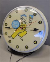 Allied Paint Electric Clock