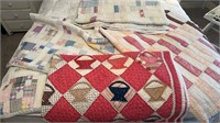 4 Quilted Blankets