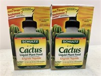 2x 130g Schultz Cactus Plant Food Liquid 2-7-7