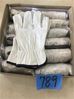 12 PAIR XL LEATHER GLOVES