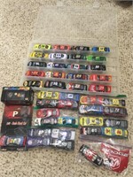 Assorted Nascar cars