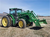 John Deere 6210R Tractor w/Loader