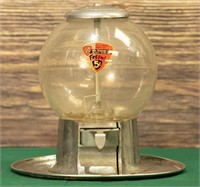 Vintage Abbey Mfg 5 Cent Peanut Dispenser