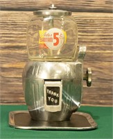 Gumball Machine Atlas Bantam W/ Tray