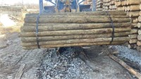 (70) 3-1/2 x 8 Fence Posts