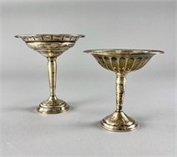 Weighted Sterling Silver Compote Dishes