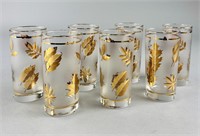 Vintage Midcentury Libbey Frosted Glasses