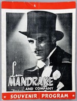 Autographed Leon Mandrake Souvenir Program