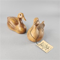 Phase IV Concept Wood Duck Décor Pair